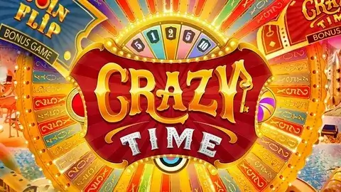 Crazy Time game show with 10000x wins